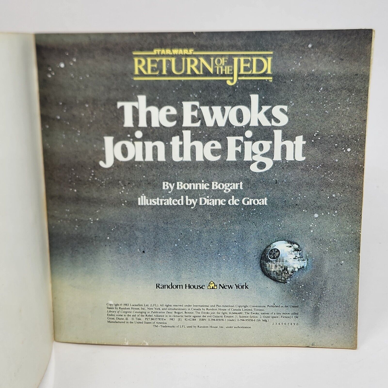 VINTAGE 1983 STAR WARS ROTJ THE EWOKS JOIN THE FIGHT PAPERBACK BOOK Item image 2
