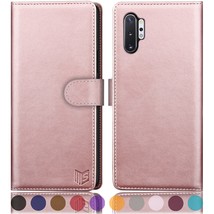 For Samsung Galaxy Note 10+/10 Plus 6.8" With Rfid Blocking Leather Wallet Case  - £30.32 GBP