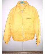 Vintage Cap&#39;n Jac USA made Puffer Jacket Yellow Mens M Caterpillar lift ... - €72,49 EUR