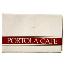 Portola Cafe Restaurant Vintage Box Matches Monterey CA Collectible E76m2 - $19.99