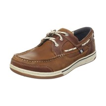 Sebago Triton Three Eye, Men&#39;s Boat Shoes, Multicolor (British Tan/Brn L... - $335.00