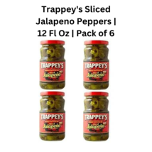 Trappey&#39;s Sliced Jalapeno Peppers | 12 Fl Oz | Pack of 4 - £12.67 GBP