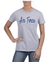 Top of the World Women&#39;s Modern Fit Gray Heather T-Shirt Air Force Falcons XL - £5.83 GBP
