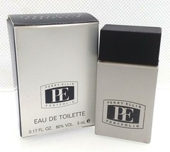 Perry Ellis Portfolio ✱ Vtg Mini Eau Toilette Miniature Perfume (5ml. = 0.17oz.) - £26.31 GBP