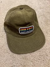 OnlyNY Green corduroy Paint Trucker Hat Cap NWOT Unisex Adjustable Size - $32.47