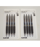 Lot of 8 Uniball 207 Impact RT Retractable Gel Pens Black Ink - 1.0mm Bo... - $21.46 CAD
