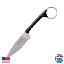 Cold Steel Bird &amp; Game 3.5" AUS8A Fixed Blade Neck Knife Drop Point - $40.37