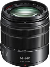 Panasonic Lumix G Vario 14-140Mm Telephoto Zoom Lens With, Upgraded Usa Black - £621.09 GBP