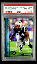 2015 Topps Field Access #34 Trey Flowers RC Rookie PSA 8.5 *None Graded Higher* - £9.35 GBP