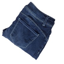 C Est 1946 Denim Women&#39;s Mid-Rise Straight Jeans Size 6P Dark Wash - $28.30