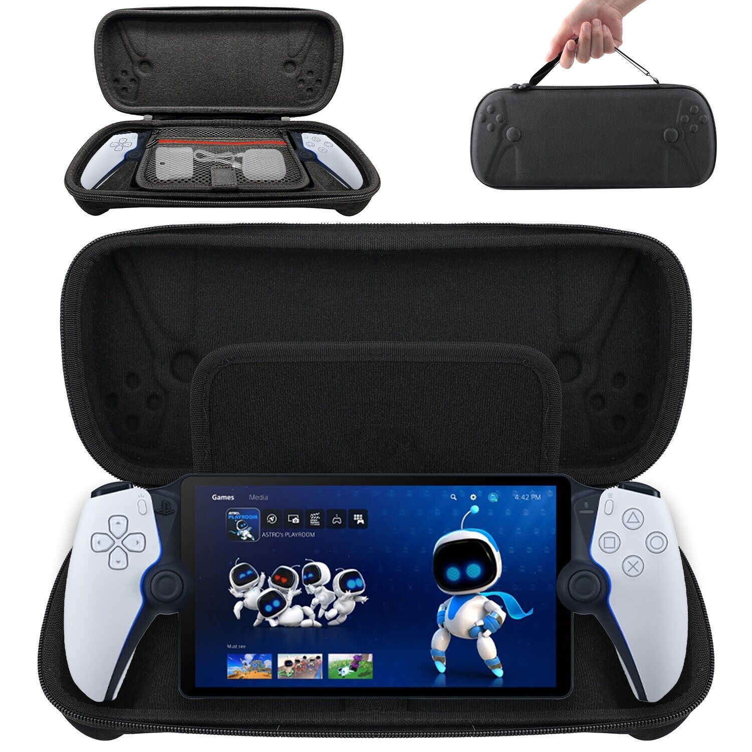 Storage Bag For For Sony Ps5 Playstation Portal Remote Player Protective Case