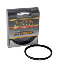 Rokinon Slim 58mm High Definition Multi-Coated UV Filter - Brand New! - £12.82 GBP