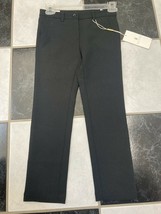 NWT 100% AUTH Gucci Kids Viscose Wool Suiting GG Logo Black Pants - £157.00 GBP