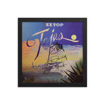 ZZ Top signed Tejas album Reprint - £66.77 GBP