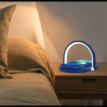 Smart 15W Magnetic Wireless Fast Charging Alarm Clock &amp; Night Light - Po... - £16.09 GBP