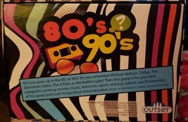 80&#39;s 90&#39;s Trivia Game~Retro Party Card Game~Portable Car Activity ~ Ages... - $22.44