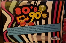 80&#39;s 90&#39;s Trivia Game~Retro Party Card Game~Portable Car Activity ~ Ages... - £17.65 GBP