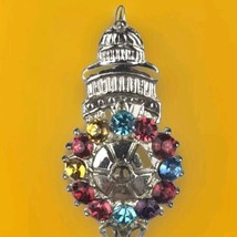 Key to Capital Building Figural Pin Brooch Souvenir Washington DC Vintage - $9.95