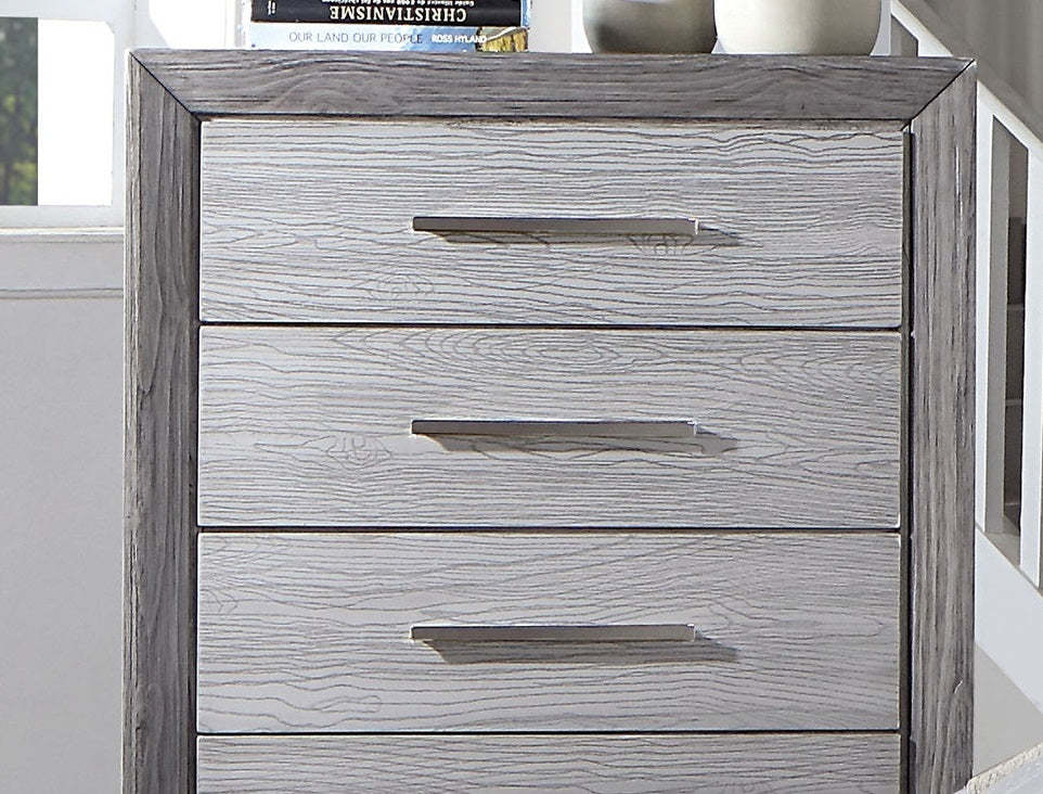 Transitional Gray Chest: Metal Ball Bearing Glides & Bar Handles Item image 3