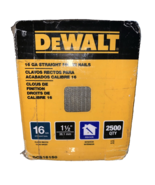 DeWalt DCS16150 1-1/2&quot; 16 Gauge Heavy-Duty Straight Finish Nails - $223.52 MXN
