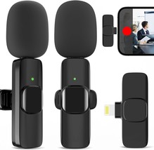 2 Pack Wireless Lavalier Microphone For Iphone Ipad, Professional Lapel ... - $29.99