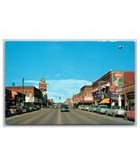 Main Street View Kalispell Montana MT UNP Chrome Postcard P30 - $107.68 MXN