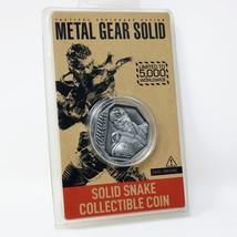 Metal Gear Solid Snake Limited Edition Collectible Challenge Coin Figure MGS - £18.35 GBP