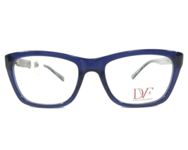 Diane von Furstenberg Occhiali Montature DVF5063 416 Nero Blu Bianco 50-18-130 - £37.30 GBP