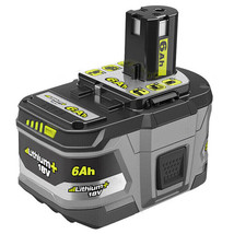 New 18V One+ Plus High Capacity Battery 18 Volt Lithium-Ion 6.0Ah - £33.76 GBP