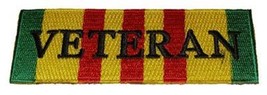Vietnam Service Ribbon w/Veteran Patch - $5.00