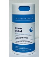 Health by Habit Stress Relief Ashwagandha Lemon Balm 60 capsules each 8/2024 - $27.99