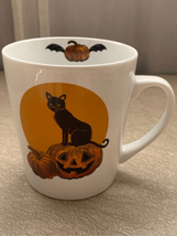THACKERY BINX Coffee Mug- 208Park Black Cat Ceramic Cup RETRO Flying Pum... - $14.16