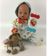 Lotus Doll Vintage Anatomically Correct 15&quot; Baby Boy Laughs Cries Drinks... - £66.17 GBP