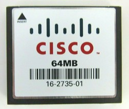 Cisco 16-2735-01 64MB Compact Flash Memory Card 7-3 - £8.52 GBP