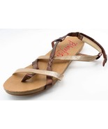 Blowfish Strappy Brown Synthetic Women Shoes Size 4 Medium - $16.78