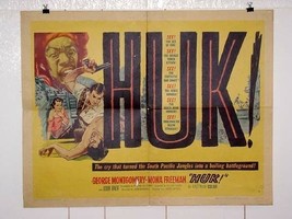 HUK-1956-GEORGE MONTGOMERY-HALF SHEET VG - £30.74 GBP