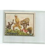 BRING EM BACK ALIVE 1950 TOPPS &quot;HELPED BY PYGMIES&quot; CARD #43 - £7.44 GBP