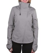 Bench Women&#39;s Grey Haughty Zip Up Fleece Lined Jacket BLKA1764 NWT - £52.73 GBP