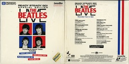 Beatles Live Ready Steady Go! Special Ed 8&quot; Laserdisc 1965 Shrink Wrap Tested - £19.94 GBP