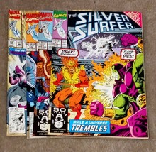 Lot Of 4- Silver Surfer Comic Books 52 53 59 60 - £13.98 GBP