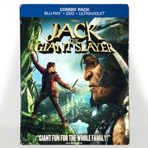 Jack the Giant Slayer (Blu-ray/DVD, 2013, Widescreen) Like New w/ Slip ! - £7.51 GBP