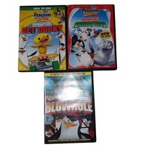3 The Penguins of Madagascar DVDs Ducky Antarctica Blowhole Animation - £7.77 GBP