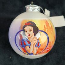 Walt Disney World Princess Glass Ornament Ball Globe Snow White Disneyland - $14.84