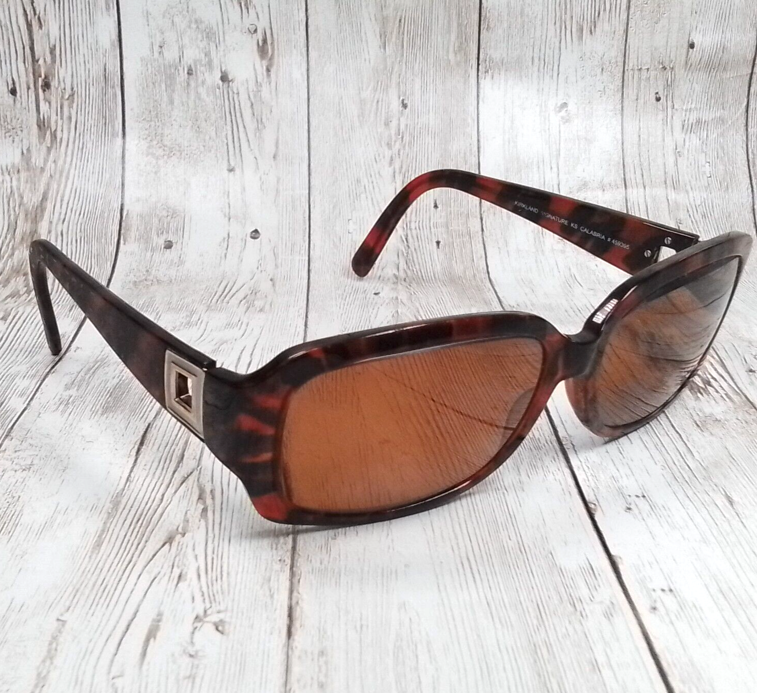 Kirkland Signature Tortoise Brown Eyeglasses FRAME ONLY - KS Calabria 57... - $23.73
