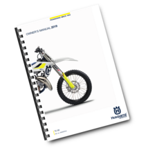 HUSQVARNA 2019 - TC 85 19/16 17/14 - OWNERS MANUAL - REPRINTED COMB BOUND - $24.93