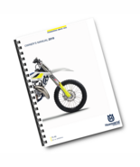 HUSQVARNA 2019 - TC 85 19/16 17/14 - OWNERS MANUAL - REPRINTED COMB BOUND - $917.02 MXN