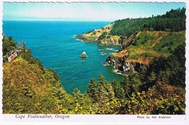 Postcard Cape Foulweather Oregon - £3.86 GBP