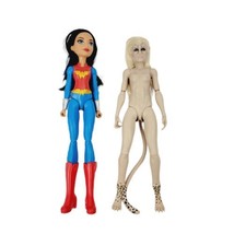 Dc Comics Wonder Women &amp; WW84 Cheetah Doll Set Mattel - £6.87 GBP