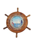 Vintage Monterey Peninsula CA Nautical Ship Anchor Metal Ashtray - £13.05 GBP