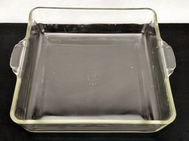 Square Pyrex Dish Cake/Brownie Pan, #222, 2 Quart, Handled, Oven-To-Table Baking - £23.83 GBP